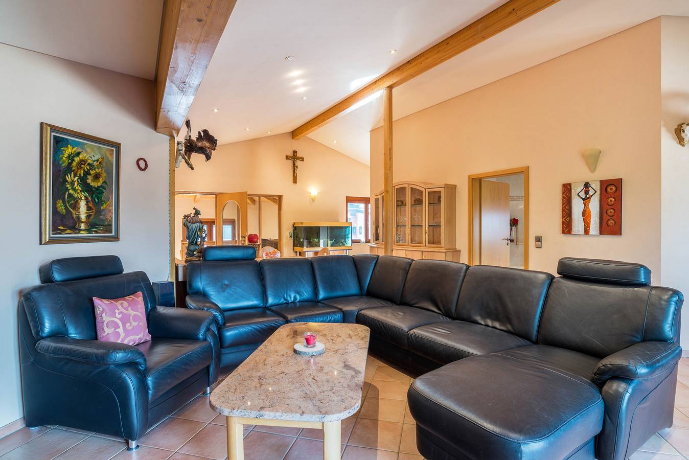 Ganze Wohnung, Ferienwohnung 'Haus Am Bächel' mit Balkon und Wlan in Lauf, Mittlerer Schwarzwald