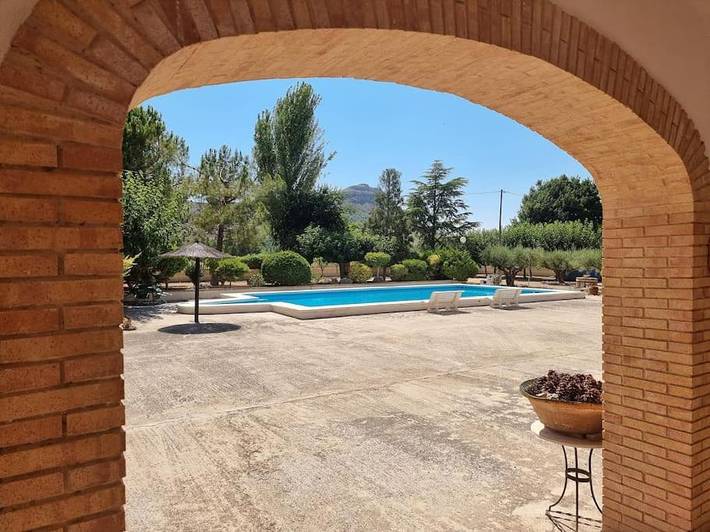 Casa rural para 19 personas, con Jardín y Piscina en Biar - 2