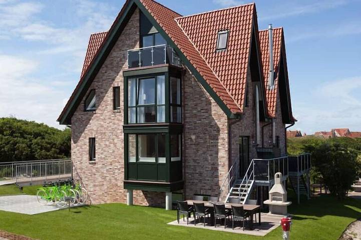 Ferienhaus für 4 Personen, mit Balkon auf Juist