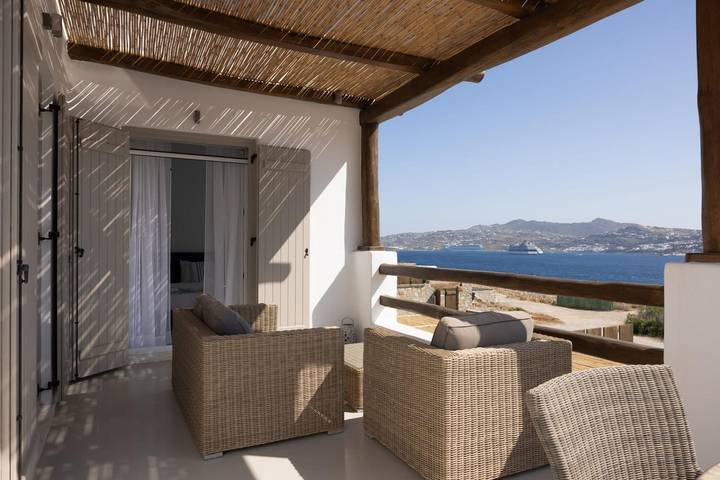 Vacation rental for 3 people, with balcony, with pets in Mykonos