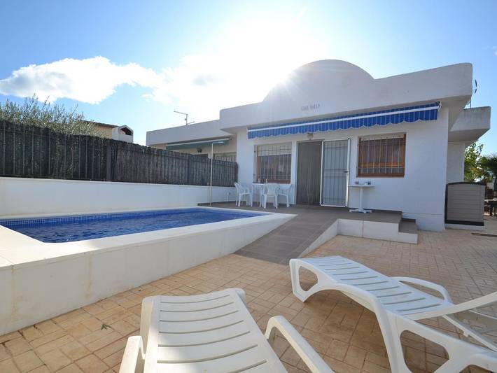 Casa David con piscina privada in Riumar, Delta del Ebro