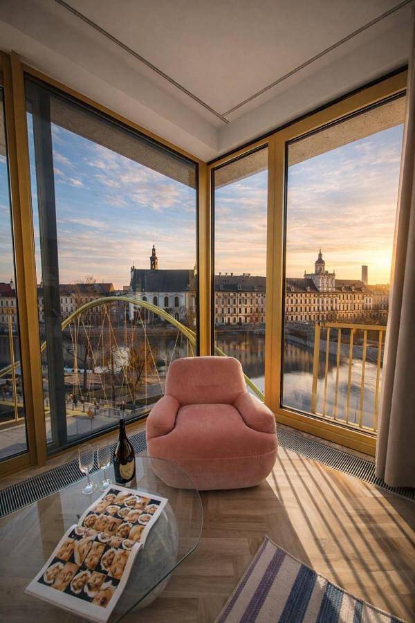 Boulevard Drobnera Spa&Wellness - Restaurant Ponti - Widok na Odre in Wrocław, Dolny Śląsk