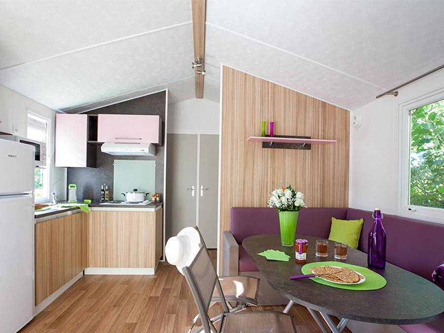 Camping Le Paradis - Sea Green By Sunêlia - Mobilheim 6 personen - Cottage Confort 3 Zimmer 6/8 Pers. in Talmont-Saint-Hilaire, Vendée