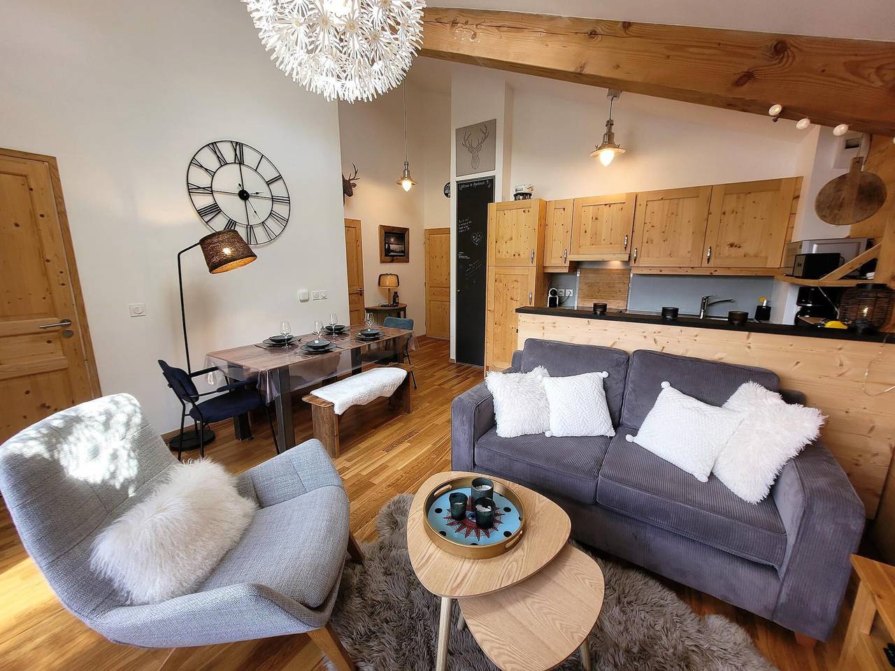 Appartement entier, Appartement Douillet au Calme avec Parking et Wifi in Les Gets, Les Portes du Soleil