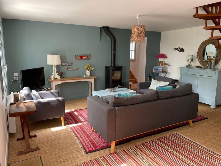 Location de vacances pour 8 personnes, avec jardin à Sauzon - 2