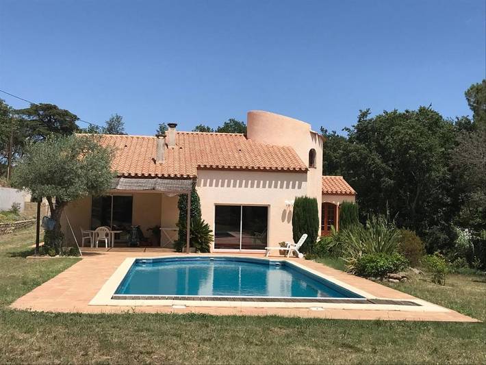 Gîte pour 2 personnes, avec vue et terrasse ainsi que piscine et jardin à Villelongue-dels-Monts - 3