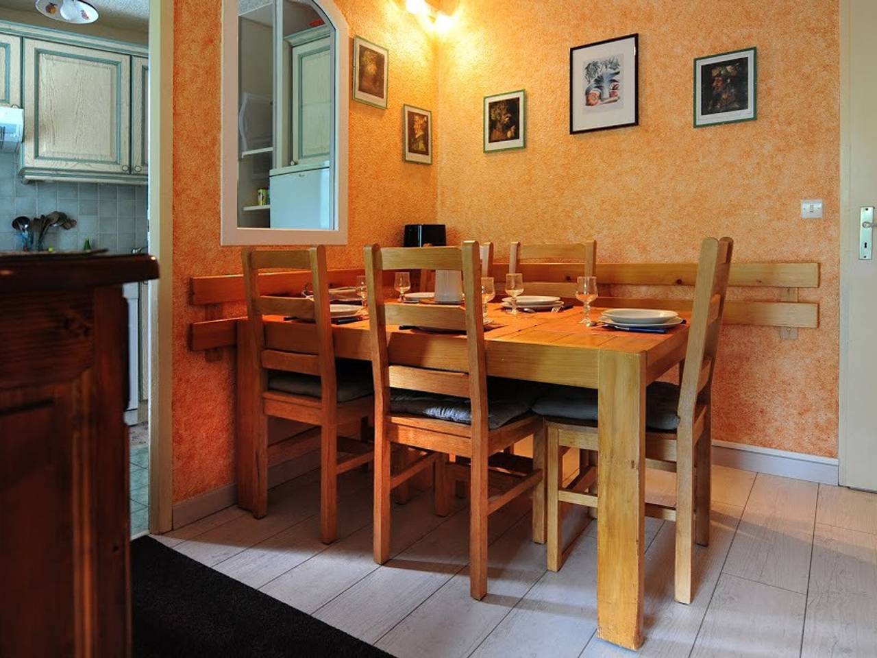 Appartement entier, Appartement cosy centre Les Menuires - 5 pers, Wifi, animaux ok in Les Menuires, Saint-Martin-de-Belleville