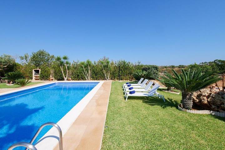 Finca für 6 Personen, mit Garten und Kinderpool auf Mallorca Inselmitte - 2