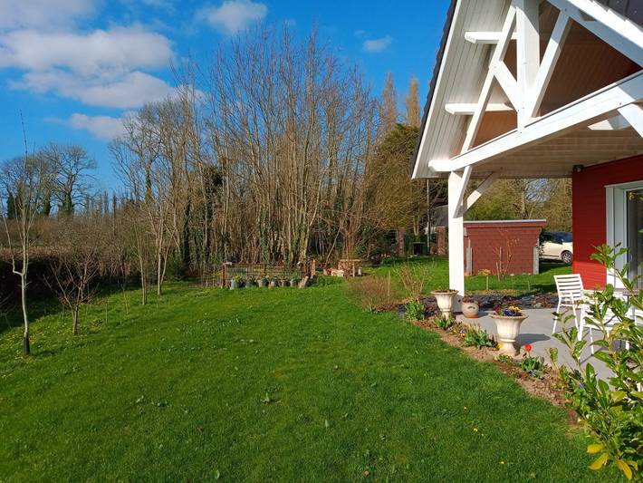 Gîte pour 4 personnes, avec Terrasse et Jardin dans Parc naturel régional de la Baie de Somme Picardie Maritime