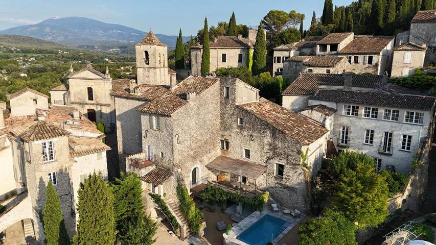 Chambre d’hôte pour 2 personnes, avec jardin et vue ainsi que piscine et terrasse à Vaison-la-Romaine - 2