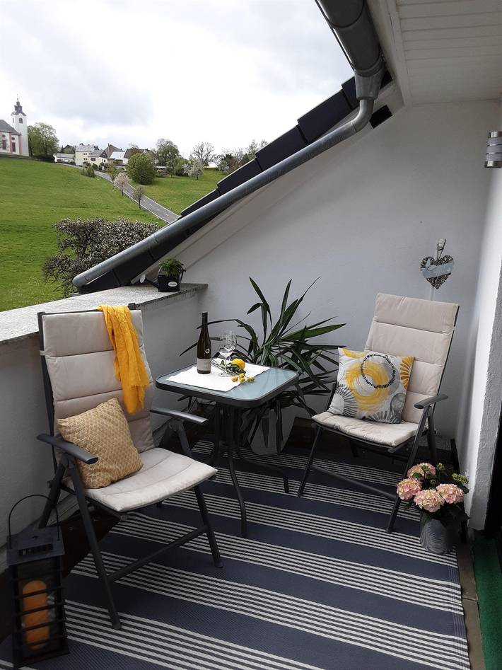 Ferienwohnung für 4 Personen, mit Balkon und Terrasse