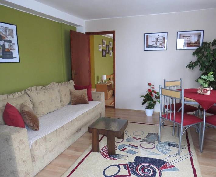 Apartamento de férias para 4 pessoas, com terraço e jardim e ainda vista - 1