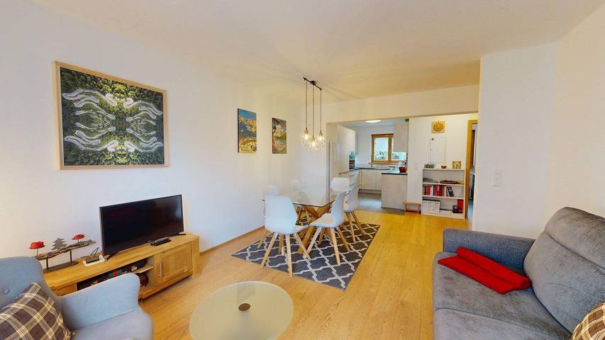 Ferienwohnung für 4 Personen, mit Ausblick in Pontresina - 2