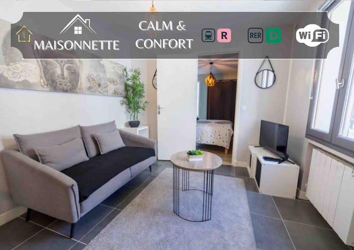 Maison de vacances pour 4 personnes, avec Jardin à Melun