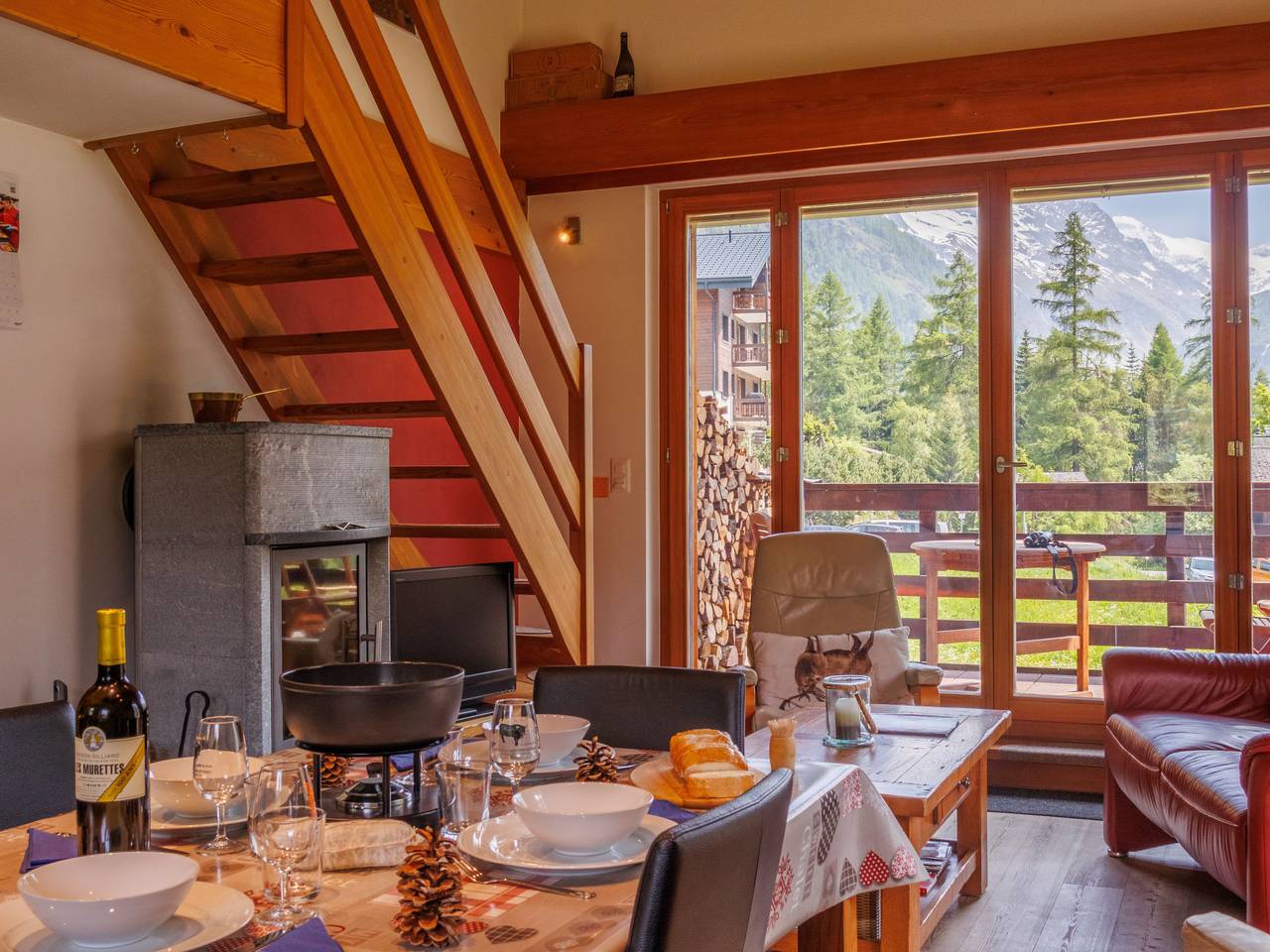 Ganze Wohnung, Ryad C in Ayer (Anniviers), Anniviers