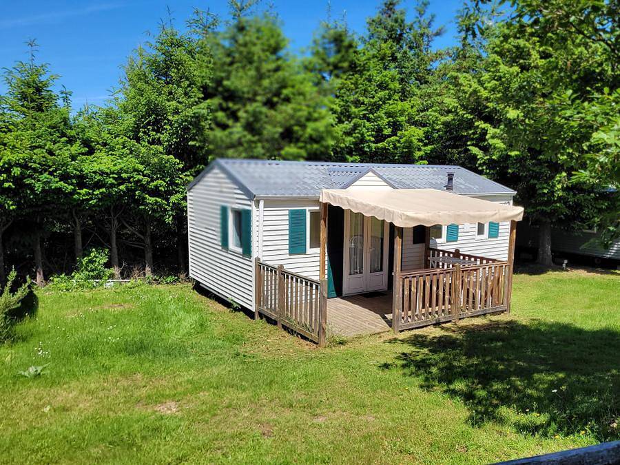 Camping Ushuaïa villages Sabot - Mobilhome 6 personnes - Louisiane in Saint-Maurice-de-Lignon, Haute-Loire