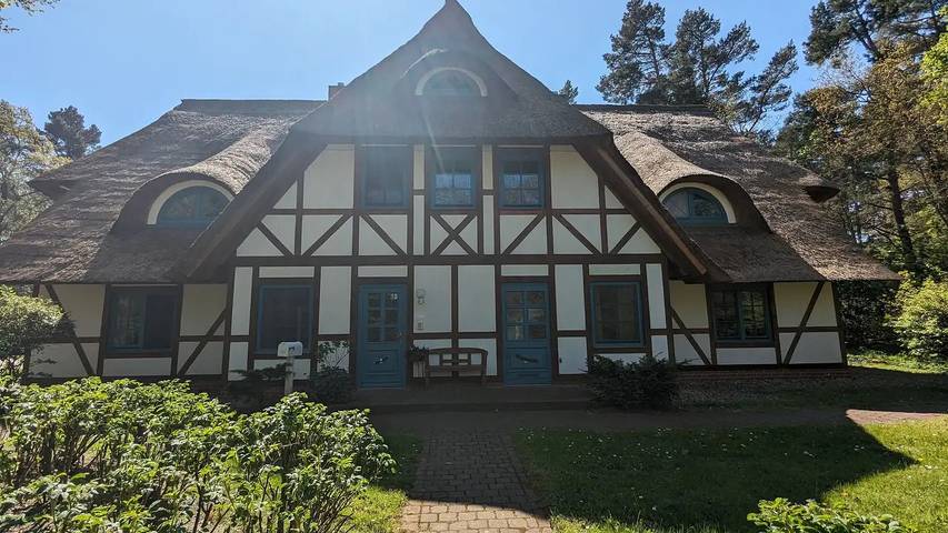 Ferienwohnung für 4 Personen, mit Garten in Nationalpark Vorpommersche Boddenlandschaft