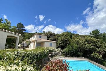 Location de vacances pour 6 personnes, avec piscine et terrasse à Salavas