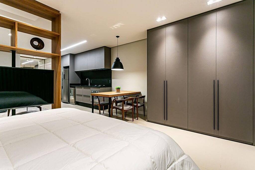 Ganze Wohnung, Wi-Fi 350Mb | Foodhall | 450m from Shopping in Florianópolis, Litoral Catarinense