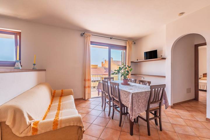Apartment for 4 people, with balcony, with pets in Palau (Sardinia)
