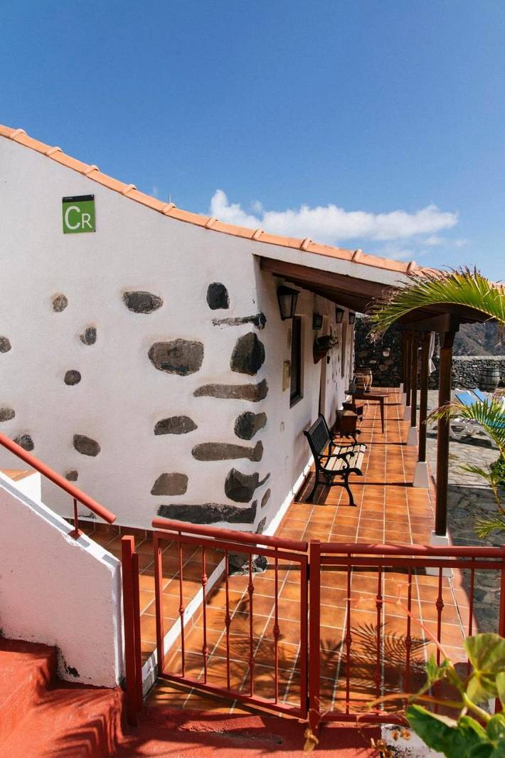Casa rural con piscina para 2 personas, con jardín además de vistas y piscina en La Gomera - 3