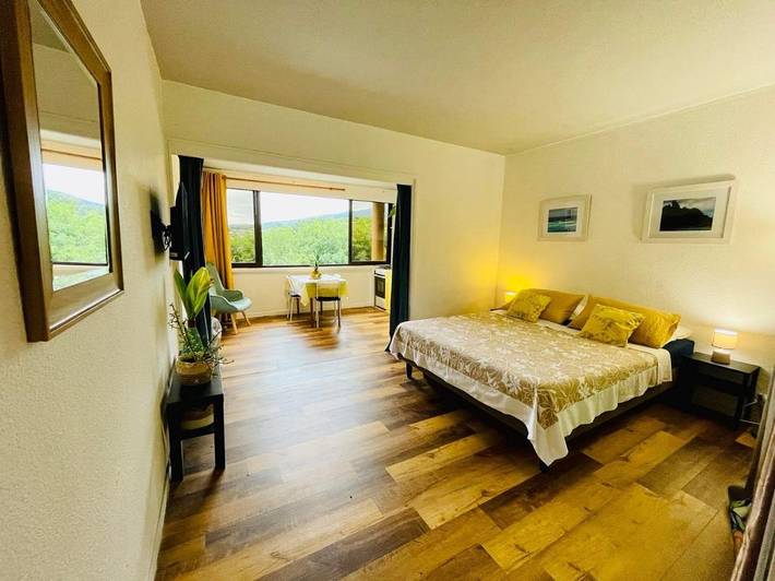 Appartement de vacances pour 2 personnes, avec piscine et vue