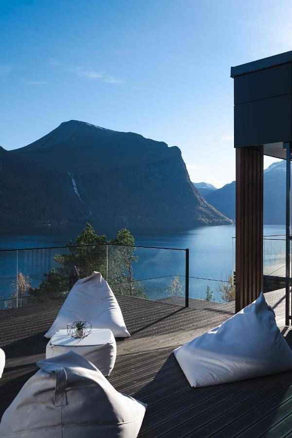 Villa für 8 Personen, mit Pool und Garten sowie Seeblick und Ausblick in Norwegen - 3