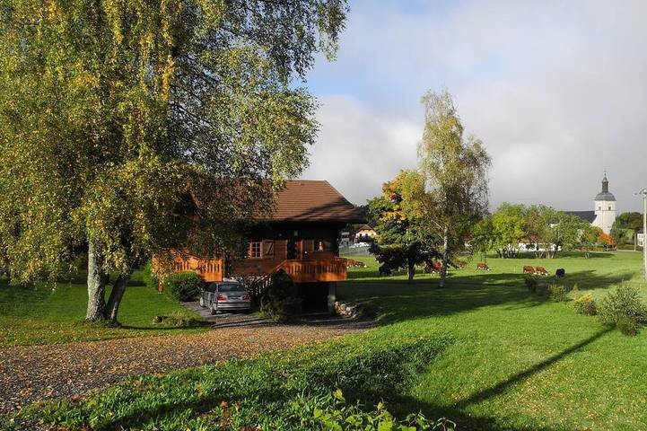 Chalet pour 8 personnes, avec Balcon et Jardin