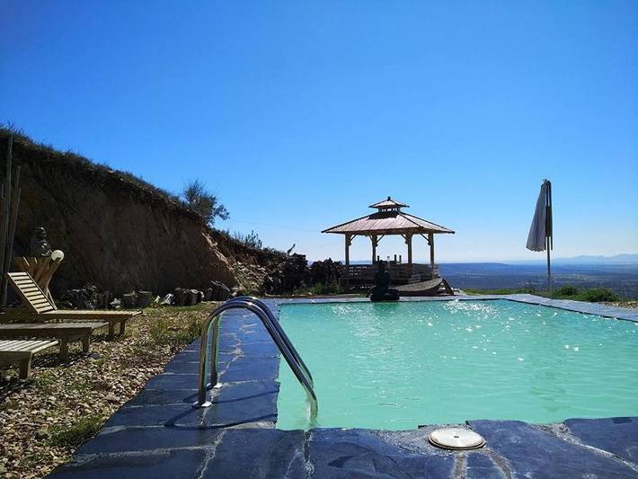 Casa rural para 4 personas, con Balcón y Terraza además de Jardín y Piscina en Zorita - 3