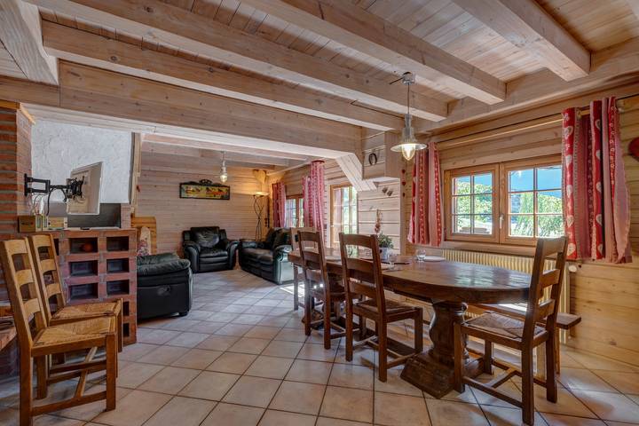 Location de vacances pour 12 personnes, avec terrasse à Manigod - 4