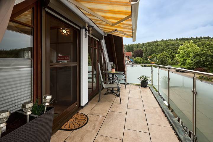 Ferienwohnung für 3 Personen, mit Balkon in Singen