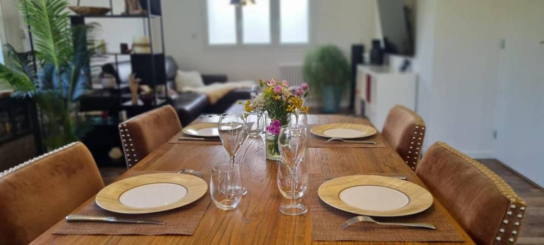 Location de vacances pour 4 personnes, avec jardin ainsi que vue et terrasse à Beuvry - 3