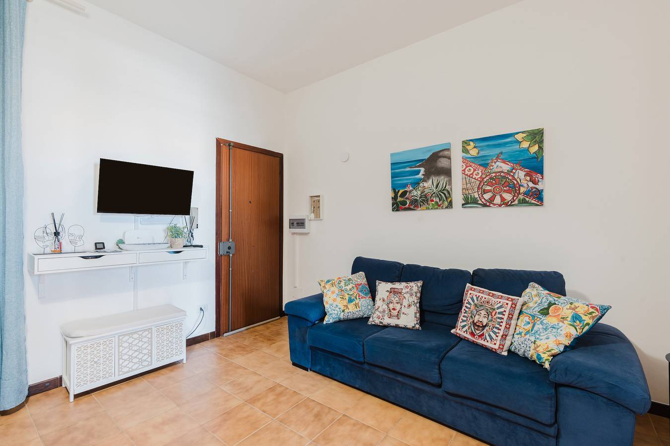Ganze Wohnung, Ferienwohnung 'Tramonto Mediterraneo' mit Meerblick, Wi-Fi und Klimaanlage in Mazara del Vallo, Trapani Provinz
