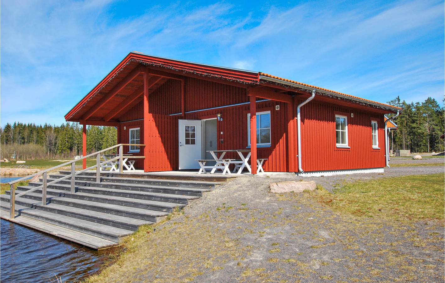 Ferienhaus für 4 Personen mit Terrasse in Kronoberg