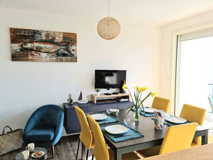 Gîte pour 5 personnes, avec terrasse, animaux acceptés dans Plage Pors Termen Trebeurden - 2