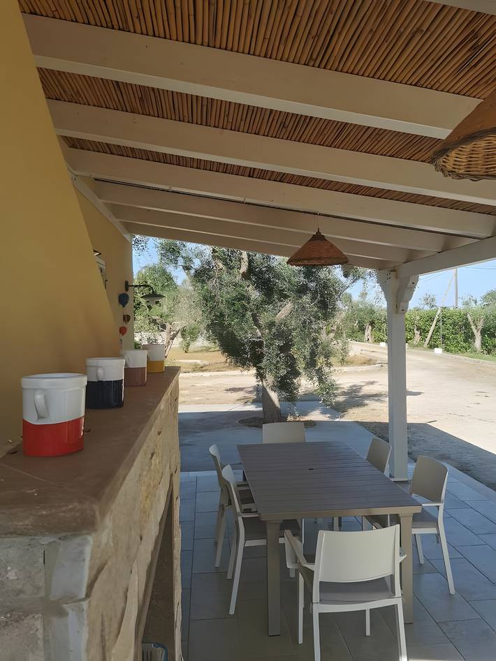 Villa 'Mios' mit privater Terrasse, WLAN und Klimaanlage in Muro Leccese, Lecce Provinz