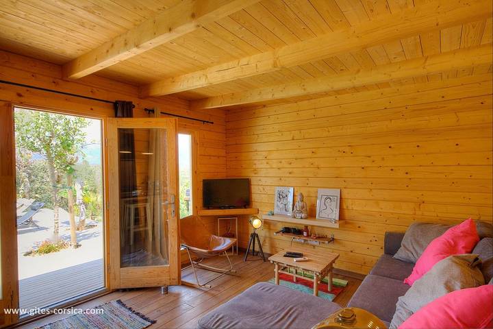 Gîte für 2 Personen, mit Garten und Pool sowie Terrasse auf Korsika - 4