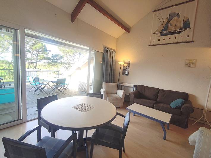 Gîte pour 6 personnes, avec balcon dans Plage Tumiac - 3