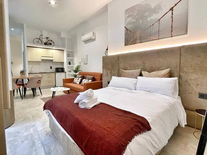 Apartahotel para 2 personas, con Terraza en 