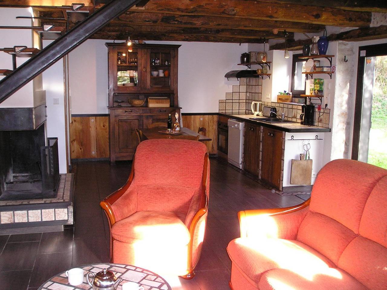 Gîte voor 4 personen met tuin in Montoulieu, Parc naturel régional des Pyrénées ariégeoises