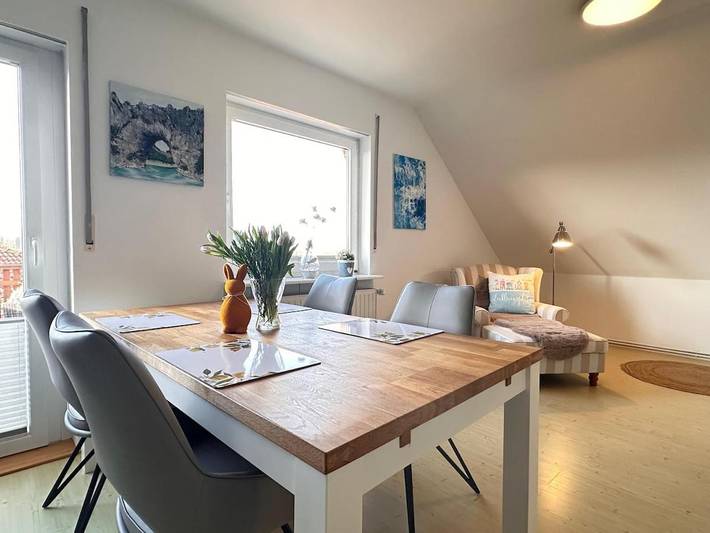 Ferienwohnung für 4 Personen, mit Balkon und Ausblick in Brodersdorf
