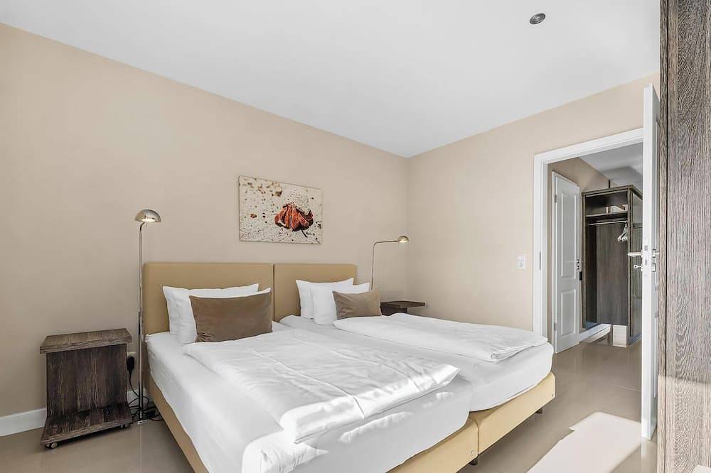 Ganze Wohnung, Ferienwohnung Lille Hus 2 in St. Peter-Ording mit Gemeinschaftssauna und Balkon in St. Peter-Ording, Eiderstedt