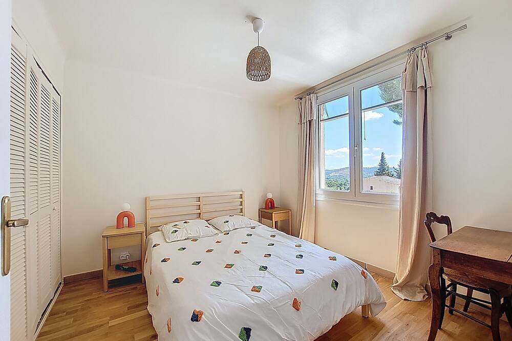 House in Aramon, a pretty village in the Gard, in the hills overlooking the Rhone in Aramon, Region de Nimes