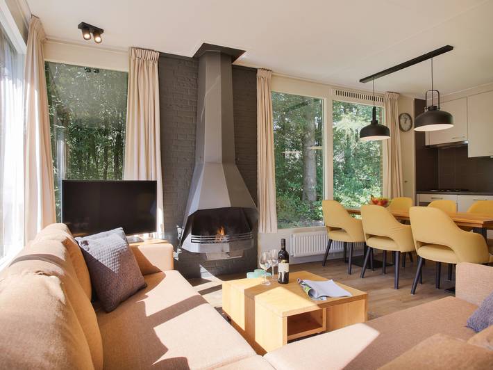 Bungalow für 6 Personen, mit Sauna und Balkon/Terrasse sowie Terrasse - 1