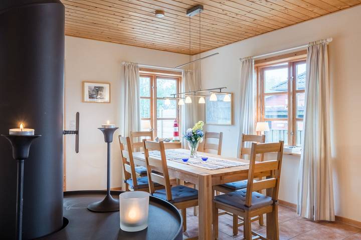 Das blaue Haus in Nieby in Geltinger Birk, Nieby