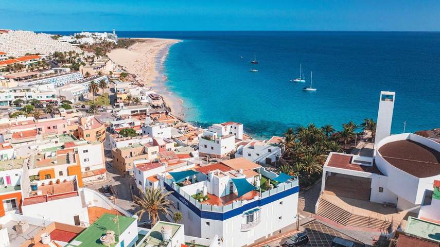 Appart’hôtel pour 4 personnes, avec Terrasse et Jacuzzi dans Morro del Jable