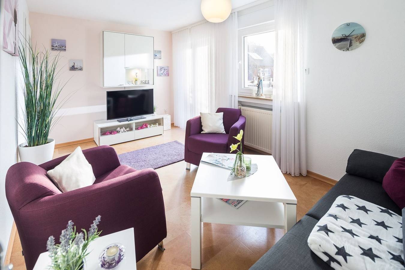 Appartement entier, Gemütliche Ferienwohnung in der 1. Eatge mit allergikerfreundlichem Korkparkett in Norderney
