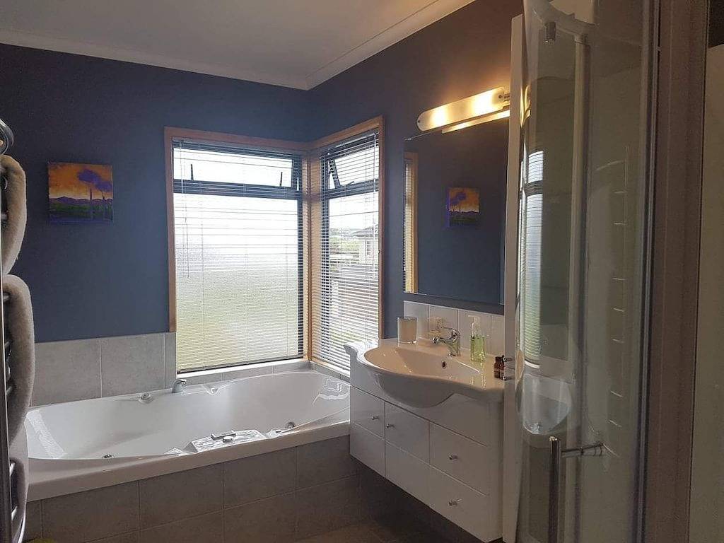 Blick von der Fletcher Street in Taupo, Taupo District