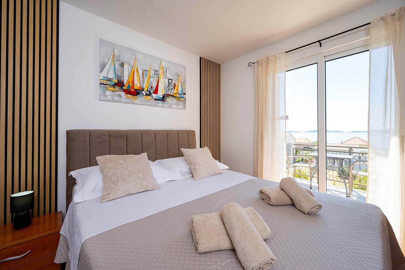 Ganze Wohnung, Ferienwohnung für 2 Personen mit Balkon/Terrasse in Orebic, Dubrovnik-Neretva