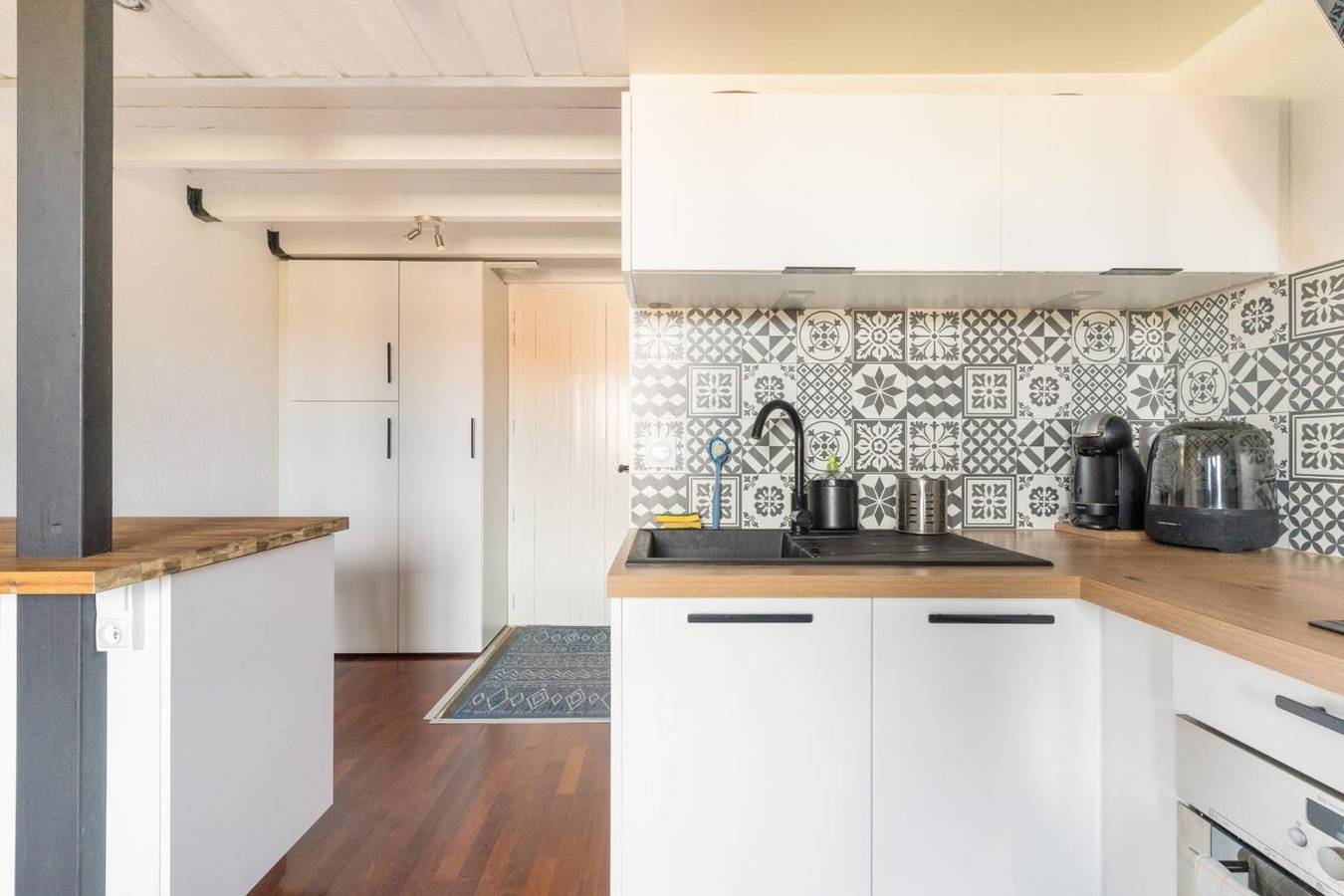 Gehele studio, Studio-appartement 'Charmant Mezzanine' met Privéterras en Balkon in Biscarrosse Plage, Biscarrosse